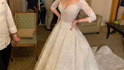 فيديو وصور.. اللحظات الأولى لحفل زفاف أحمد فهمي وهنا الزاهد