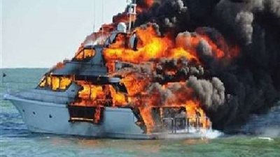 اندلاع النيران بـ 