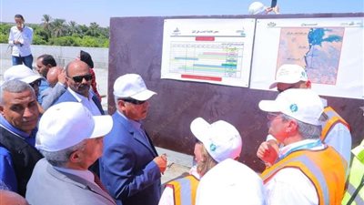 وزير النقل وسفيرة النرويج  في جولة تفقدية لعدد من المشروعات التنموية