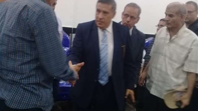 أسرة العالم أبو بكر عبد المنعم تتلقى واجب العزاء بمسقط رأسه