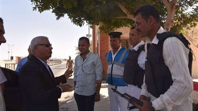 الغرابلي يتفقد الخدمات الأمنية بمدخل مدينة السلوم