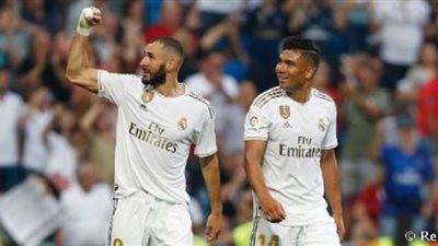 ريال مدريد يتقدم بثلاثية أمام ليفانتي في الشوط الأول