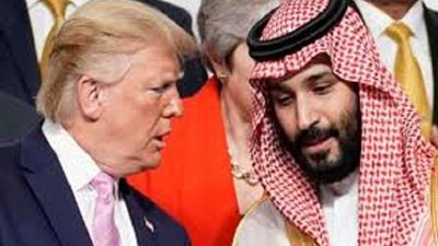 ولي العهد السعودي يوجه رسالة للرئيس الأمريكي