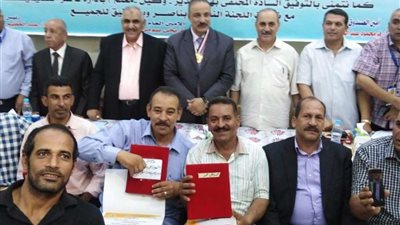 تكريم 200 مدير ووكيل مدرسة في بني سويف