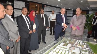 محافظ الفيوم يستقبل مسئولي صندوق تطوير العشوئيات