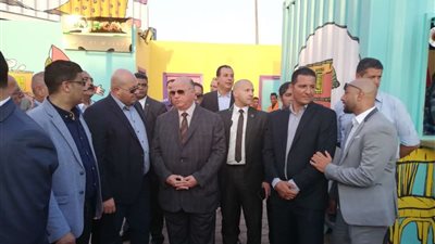 محافظ القاهرة يتفقد الهبوط الأرضي في صلاح سالم