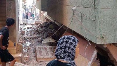 إخلاء منزل بسبب خطورته على السكان بالقليوبية