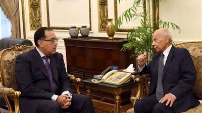 رئيس الوزراء يلتقى ممثل المجموعة العربية في صندوق النقد الدولي