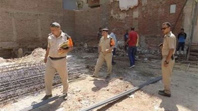 ضبط وتحرير 125 مخالفه خلال حملة للإشغالات بمركز بني مزار بالمنيا