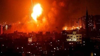 هروب المستوطنين الإسرائيليين من صواريخ المقاومة الفلسطينية