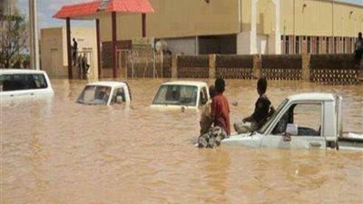 السيول تضرب العاصمة السودانية الخرطوم بقوة