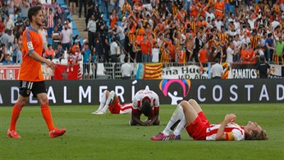 ألميريا يحتفظ بصدراة دوري الدرجة الثانية الإسبانى بالتعادل مع رايو فاليكانو