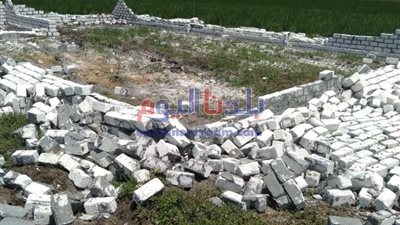 إزالة 8 حالات تعد في 4 مراكز بالبحيرة