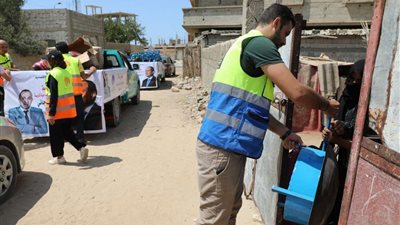 بالصور.. سيناء للخير توزع مساعدات علي القرى الأكثر احتياجا بالشيخ زويد