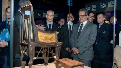 انتهاء معرض توت عنخ آمون بباريس مسجلًا رقمًا قياسيًا جديدًا