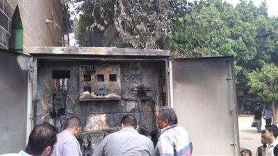 السيطرة على حريق نشب في محول كهرباء بقرية كفر الحصافة بطوخ