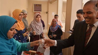 رئيس جامعة الأزهر يتفقد كلية البنات بالعاشر من رمضان