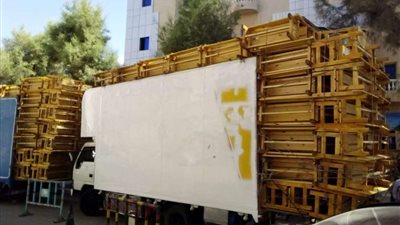 المنطقة الشمالية العسكرية تُهدي طلاب مطروح 200 مقعدًا مدرسيًا