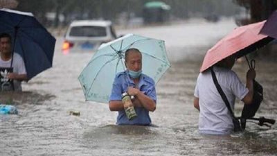 مصرع و إصابة 25 شخصًا في فيضانات الصين
