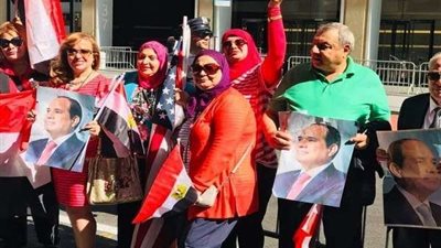 الجالية المصرية في نيويورك: عهد السيسي أمن وأمان