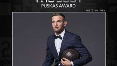 رسمياَ.. المجري دانييل زسوري يحصد جائزة هدف العام