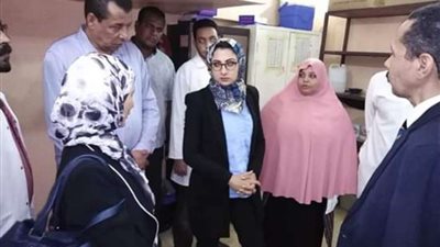 جولة تفقدية لمستشفى باريس بحضور نائب محافظ الوادى الجديد