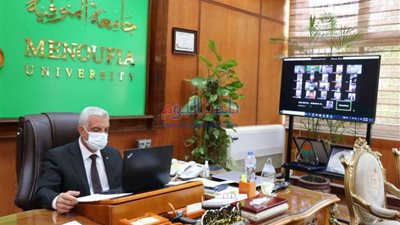 رئيس جامعة المنوفية يعتمد نتيجة تراكمي الحقوق دور مايو 2021