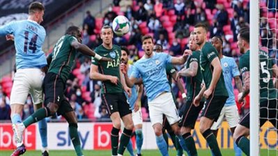 التعادل السلبي يسيطر علي مواجهة مانشستر ستي وتوتنهام