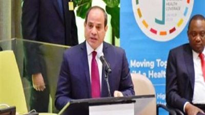 السيسي من الأمم المتحدة: أفريقيا قارة الفرص وقاطرة الاقتصاد العالمي