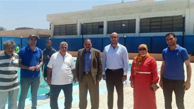 نائب رئيس جامعة بنها يتفقد مركز إعداد القادة بمشتهر