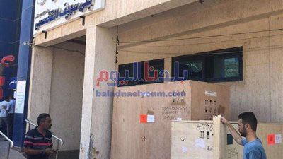 مستشفى بني سويف التخصصي يستقبل جهاز الأشعة المقطعية الجديد.. صور