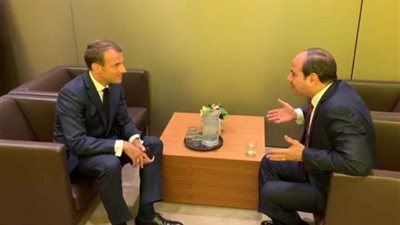 الرئيس السيسي يلتقى ماكرون على هامش اجتماعات الجمعية العامة للأمم المتحدة