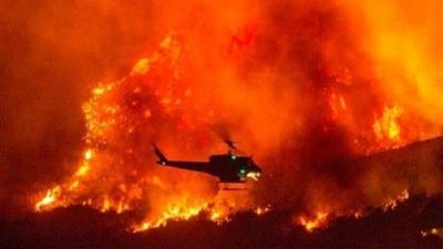 الحرائق في ولاية كاليفورنيا الأمريكية تقضى على أكثر من مليون فدان