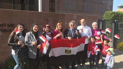 بيت العائلة بألمانيا يجدد البيعة للرئيس السيسي