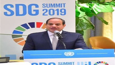 نص مداخلة السيسي بأعمال قمة التنمية المستدامة بالأمم المتحدة (صور)