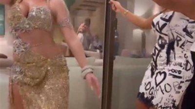 رانيا يوسف وجوهرة يشعلان مواقع التواصل الاجتماعي بفيديو رقص