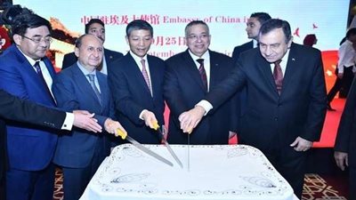 عمرو نصار يشارك في الاحتفال بالذكرى الـ70 لتأسيس جمهورية الصين