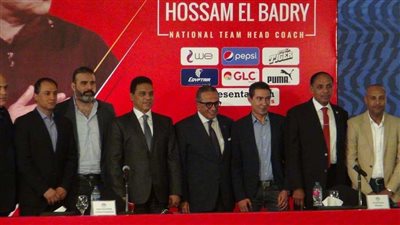 بالصور.. تقديم الجهاز الفني الجديد للمنتخب بقيادة حسام البدري