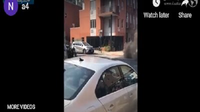 شاهد.. امرأة توثق حادثة مرعبة على طريق سريع