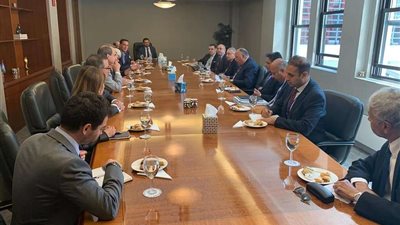 سامح شكري يلتقي وفد اللجنة اليهودية الأمريكية بنيويورك (صور)