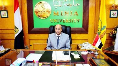 رئيس جامعة المنيا ينعي شهداء الوطن بسيناء