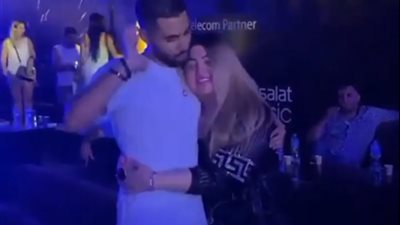 على أنغام مافيا مافيا.. رقص هيستري لـ مها أحمد وابنها في حفل محمد رمضان (فيديو)