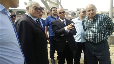 وكيل صحة الشرقية يتابع إنشاء المركز الطبي بالحسينية