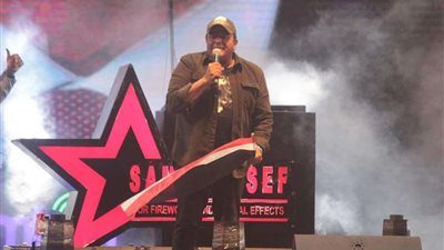 محمد فؤاد يشعل احتفالية دعم الدولة (صور)