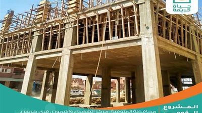 مبادرة حياة كريمة.. استمرار العمال بقري مركز الفرافرة بالوادى الجديد