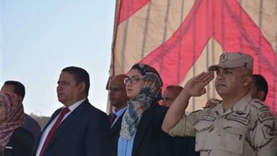 نائب محافظ الوادي الجديد تشهد افتتاح مدرسة الثانوية الصناعية العسكرية بالخارجة