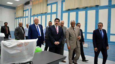 محافظ القليوبية: تطبيق نظام التربية العسكرية بمدرسة بنها الثانوية الميكانيكية