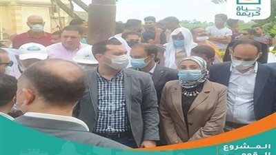 بالصور | محافظ كفر الشيخ يتابع تنفيذ 