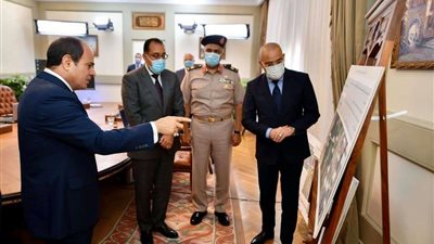 الرئيس السيسي يتابع تطوير محاور ربط مناطق شرق وغرب القاهرة