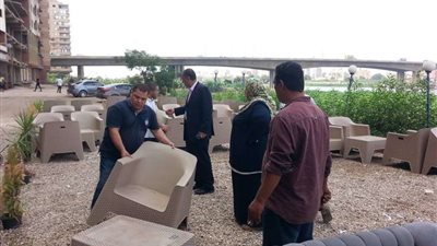 حملة موسعة لإزالة الأدوار المخالفة والإشغالات ببنها